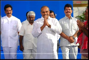 CM YS Rajasekhar Reddy-Brahmanandam Film