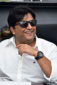 Producer Abhishek Nama at Ravanasura Interview