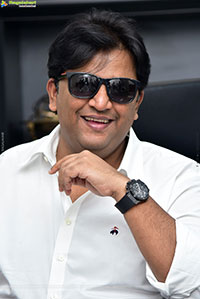 Producer Abhishek Nama at Ravanasura Interview