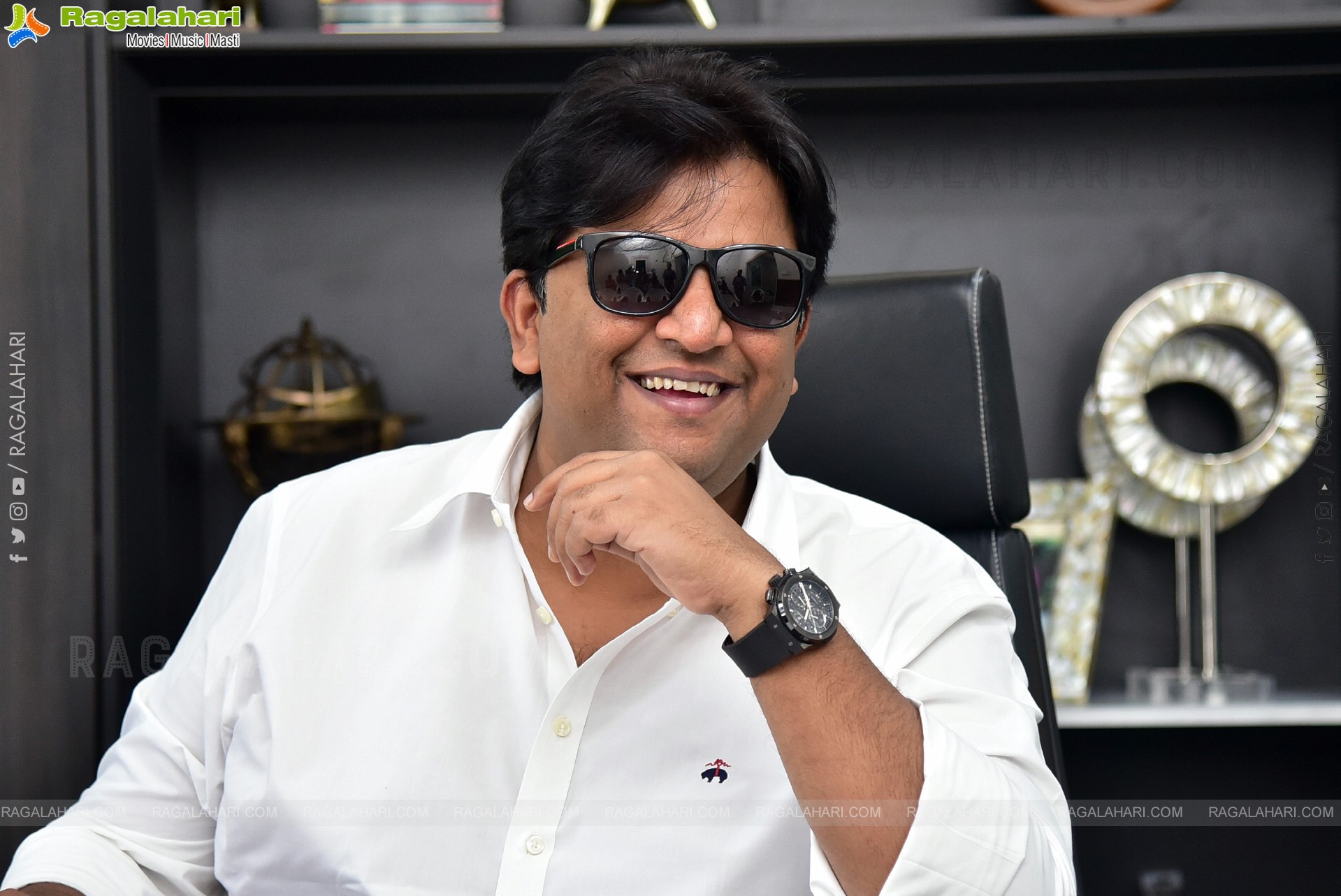 Abhishek Nama at Ravanasura Interview, HD Gallery