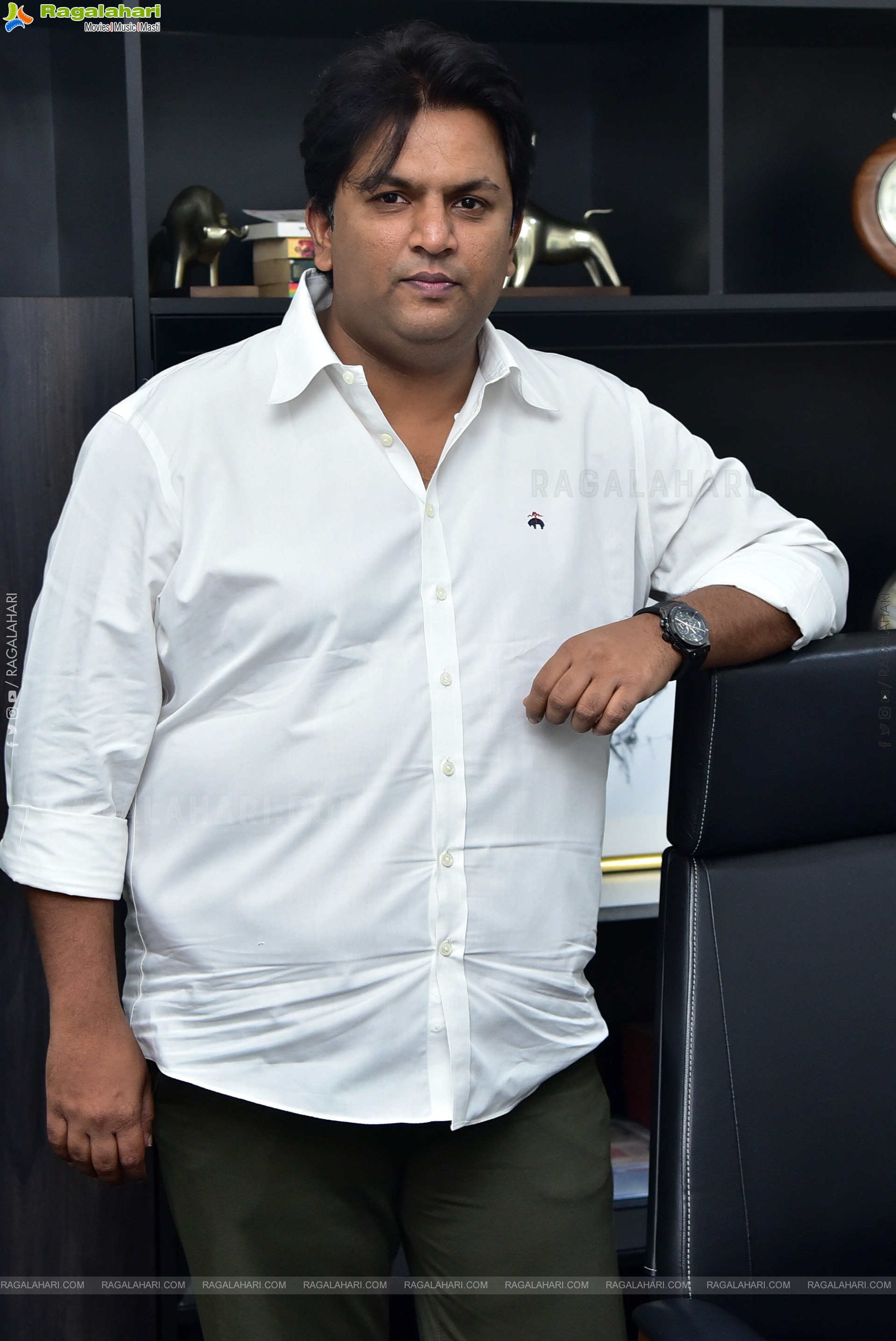Abhishek Nama at Ravanasura Interview, HD Gallery
