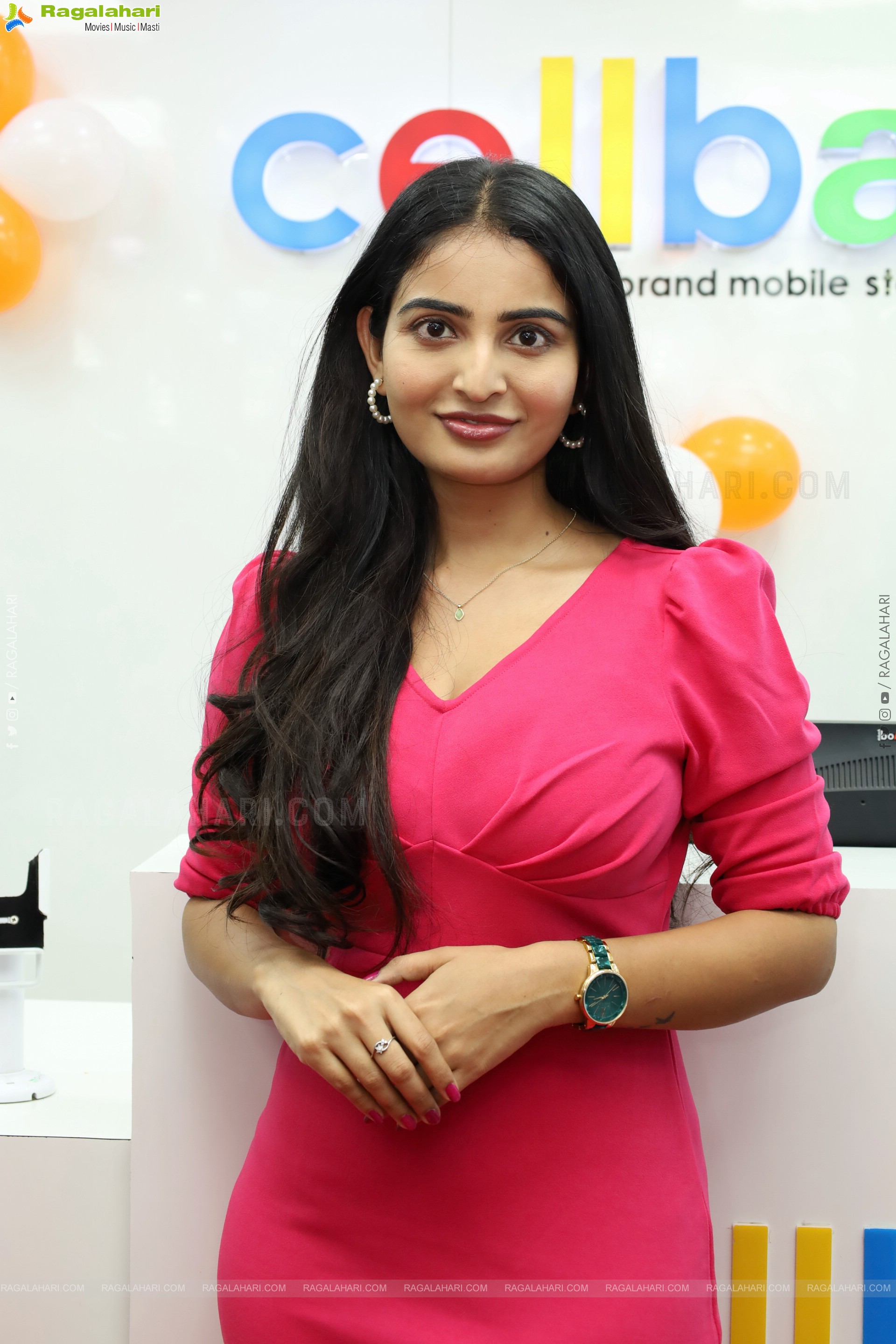 Ananya Nagalla at Redmi Mobile Launch, HD Gallery