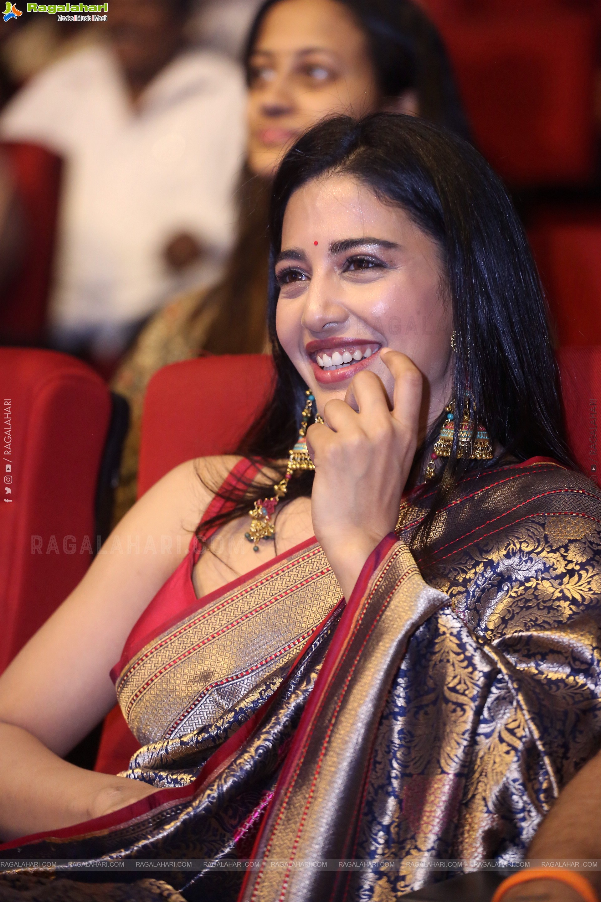 Daksha Nagarkar at Ravanasura Pre Release Event, HD Gallery