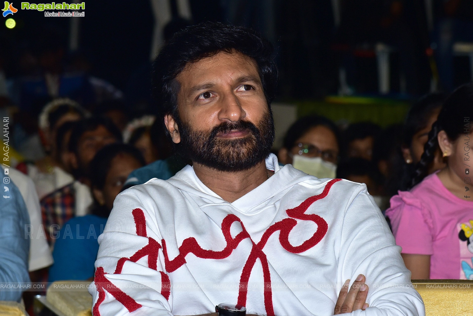 Gopichand at Ramabanam Movie Song Launch, HD Gallery