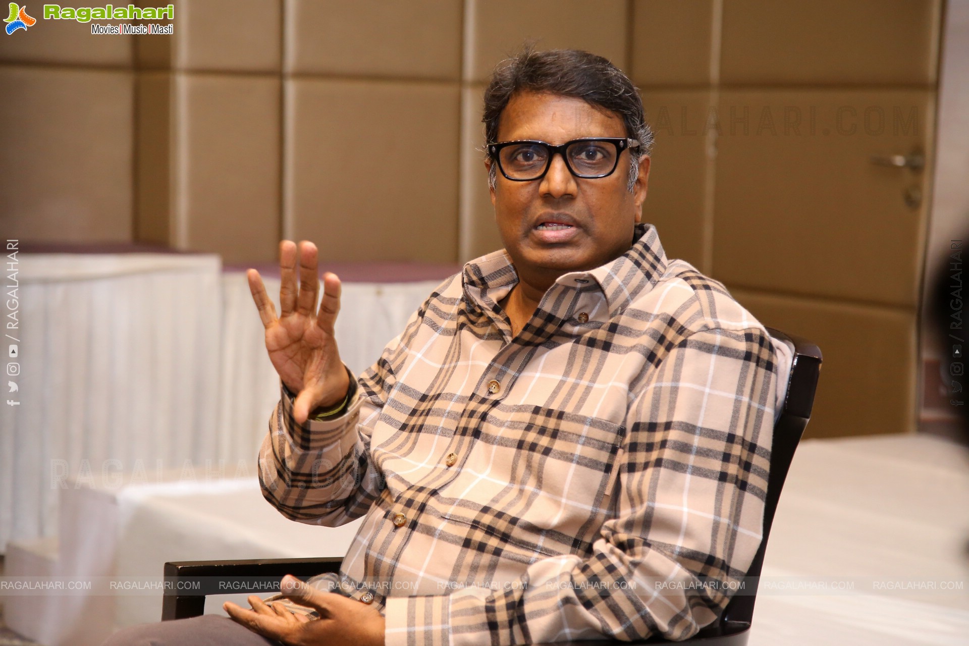 Guna Sekhar at Shaakuntalam Interview, HD Gallery