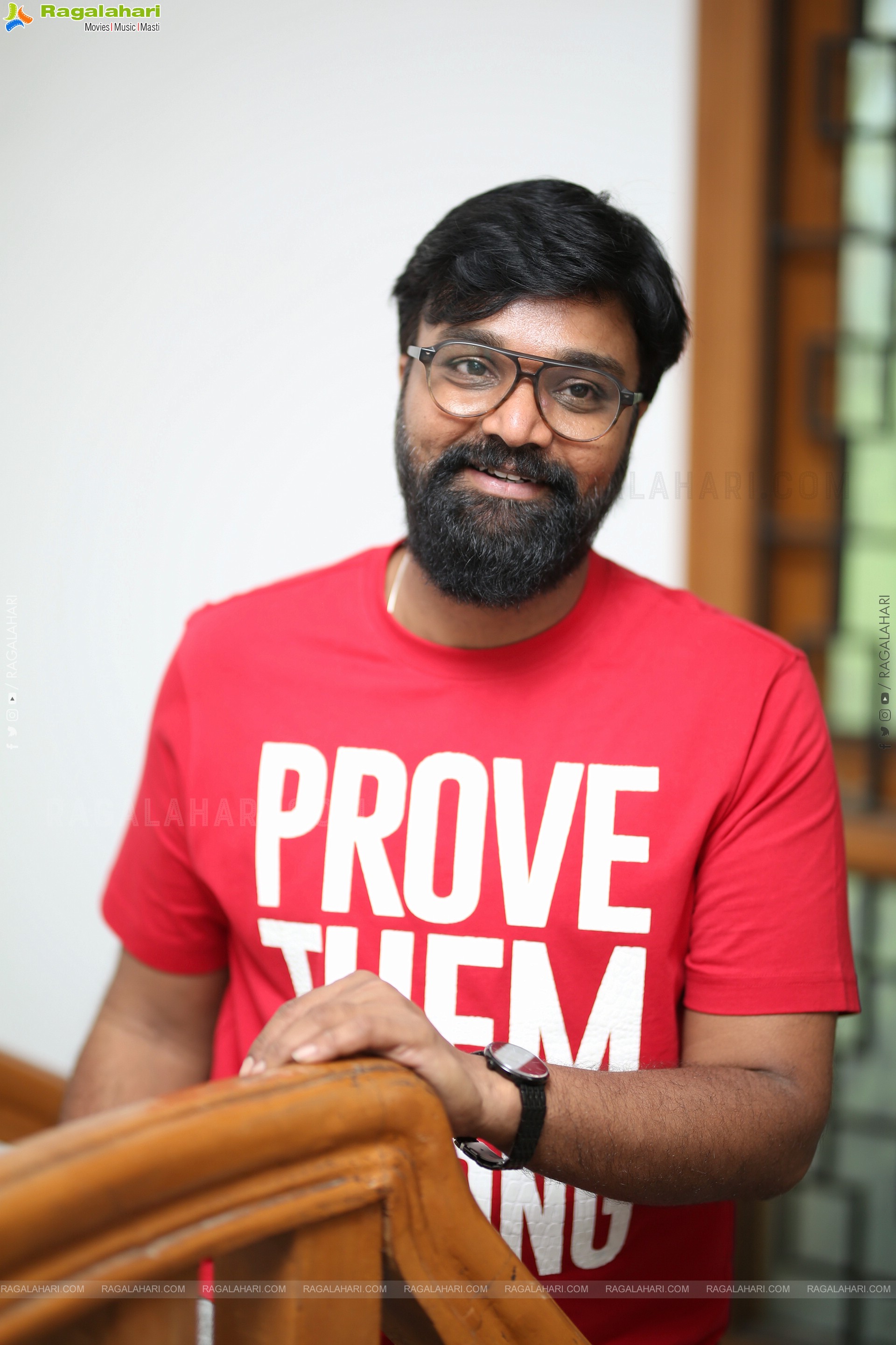 Director Karthik Varma Dandu at Virupaksha Interview, HD Gallery