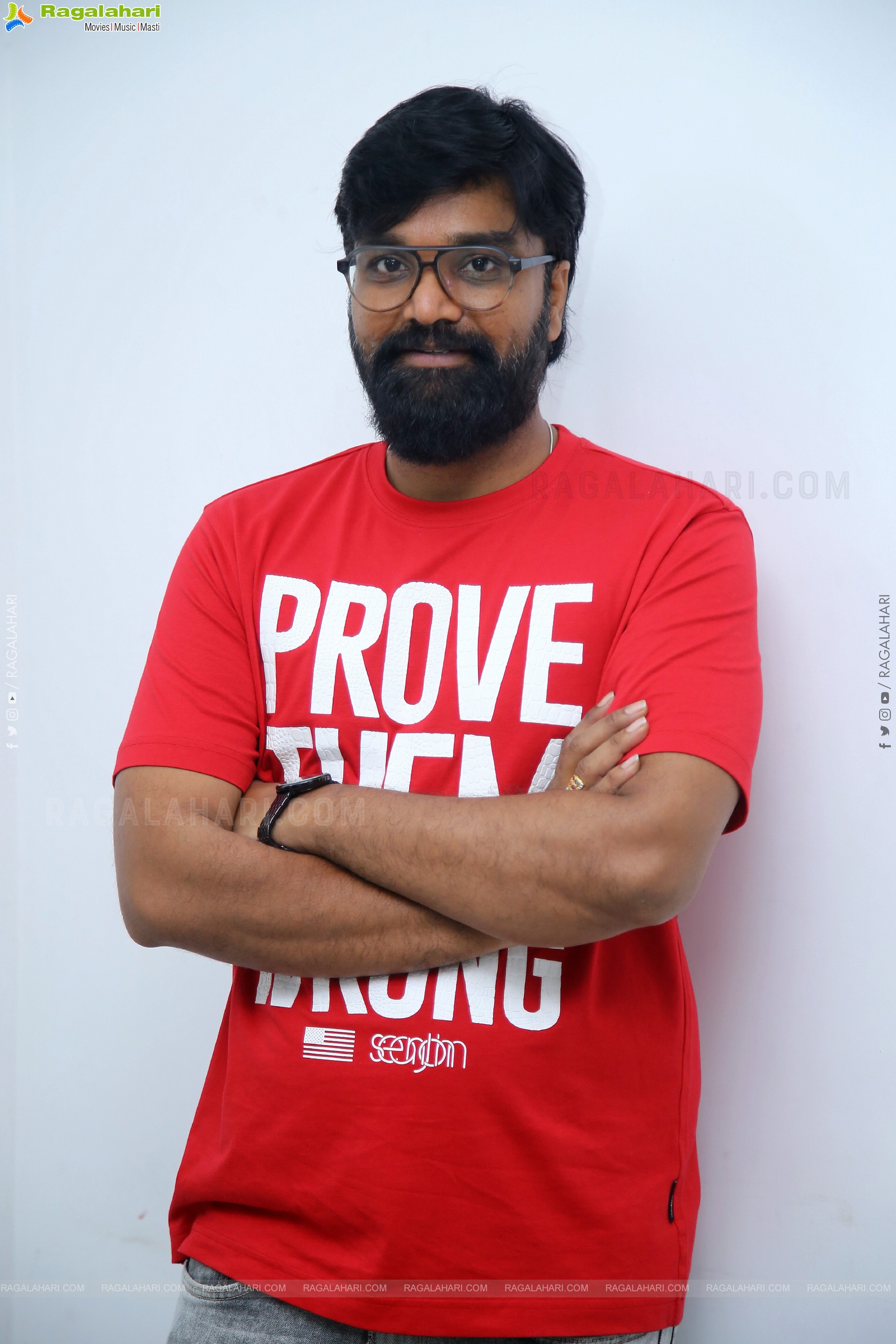 Director Karthik Varma Dandu at Virupaksha Interview, HD Gallery