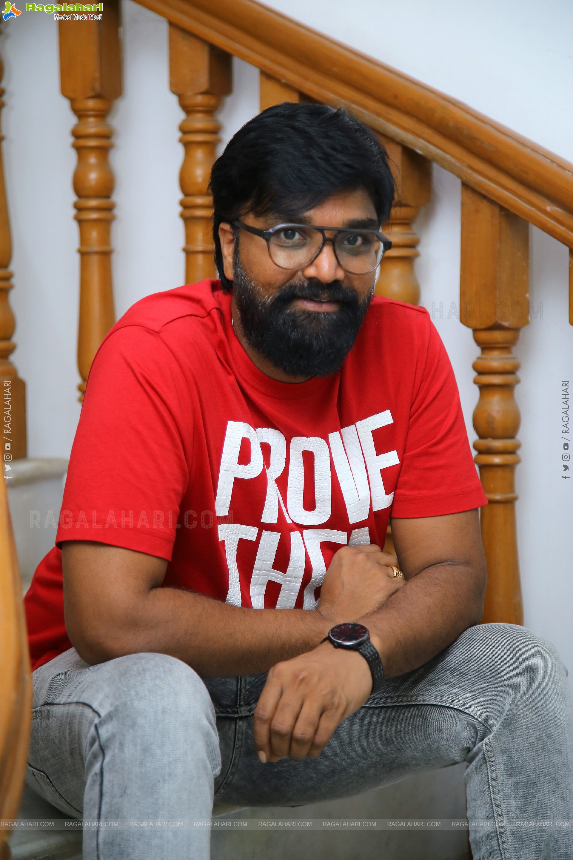 Director Karthik Varma Dandu at Virupaksha Interview, HD Gallery