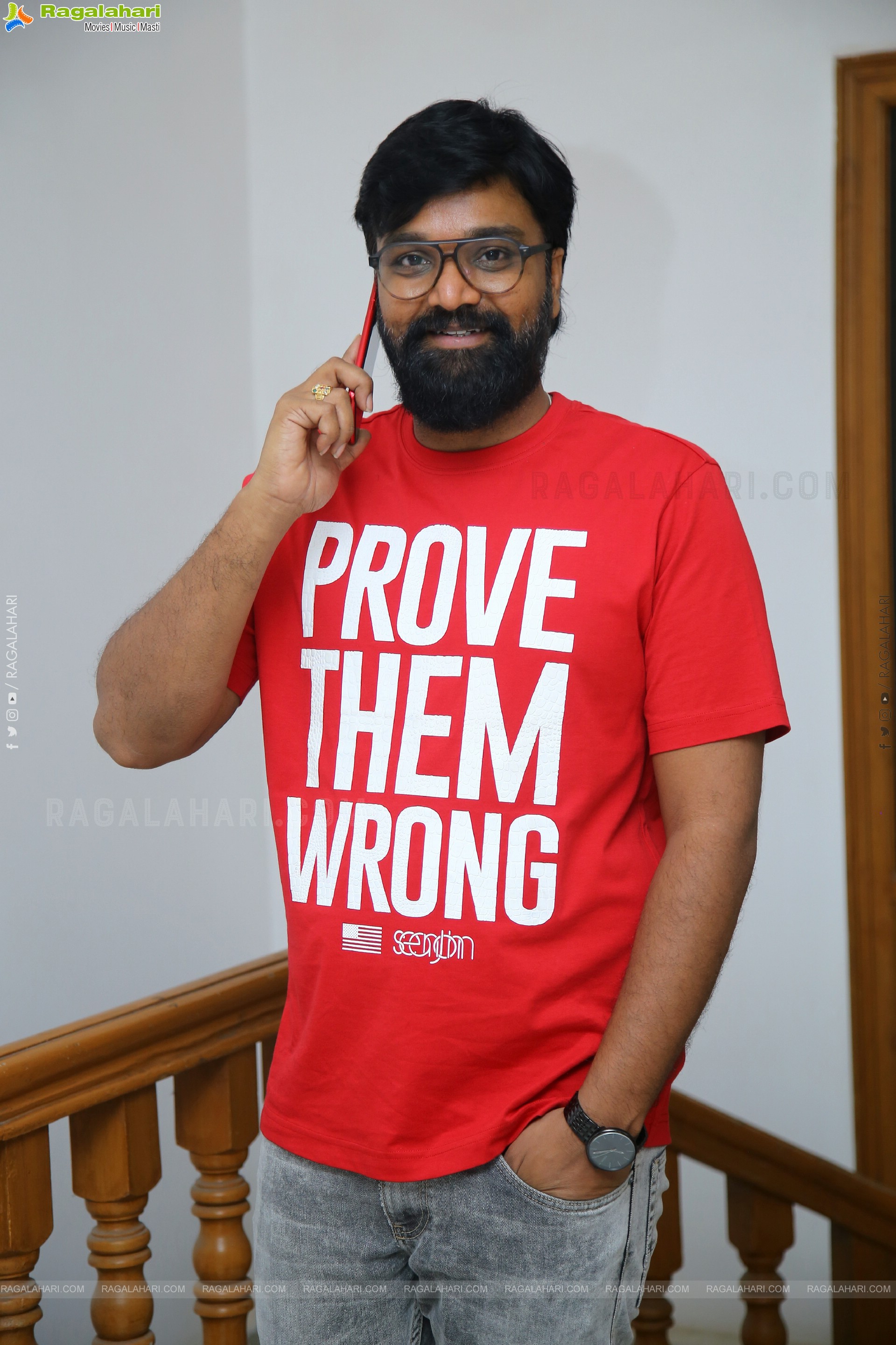 Director Karthik Varma Dandu at Virupaksha Interview, HD Gallery