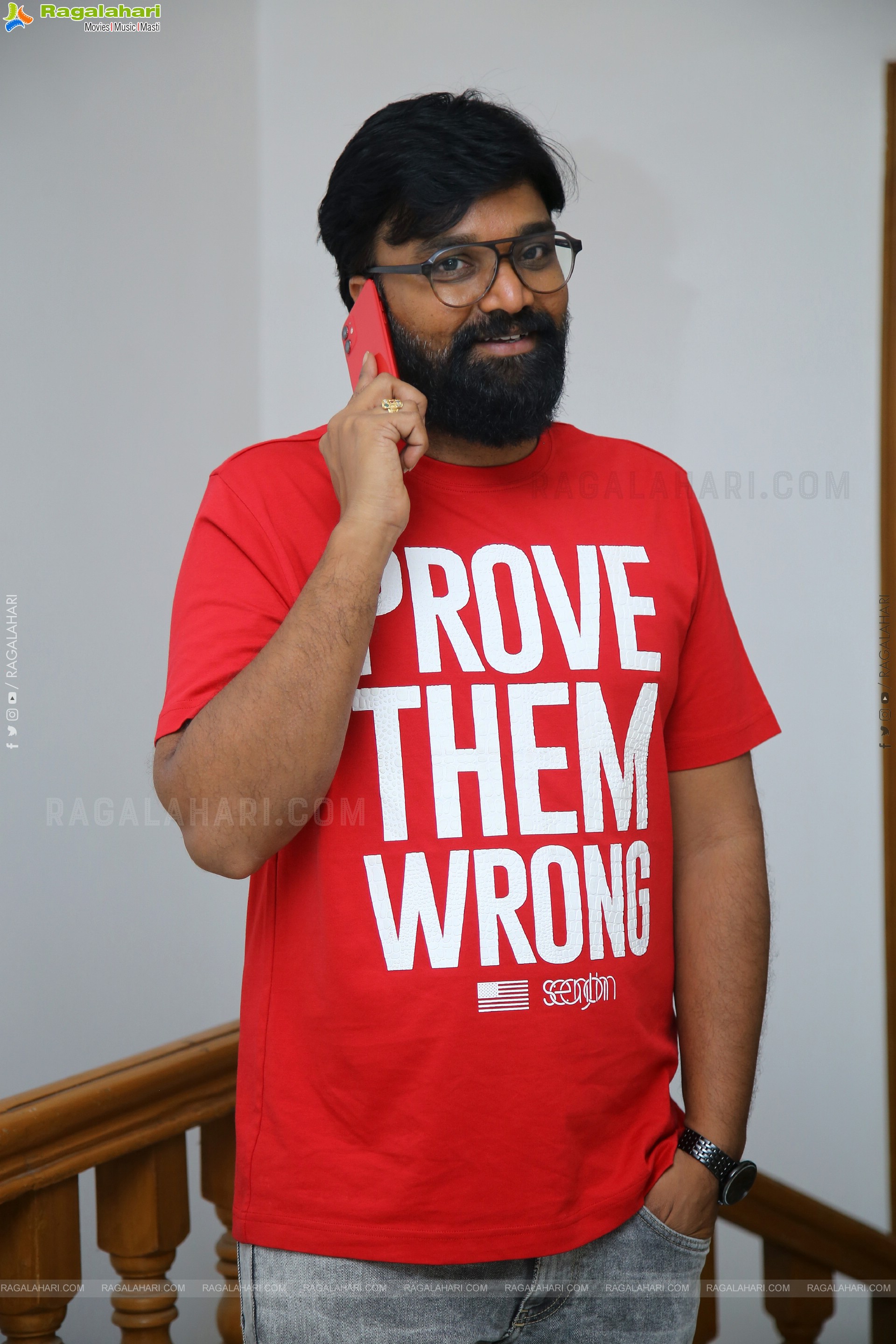 Director Karthik Varma Dandu at Virupaksha Interview, HD Gallery