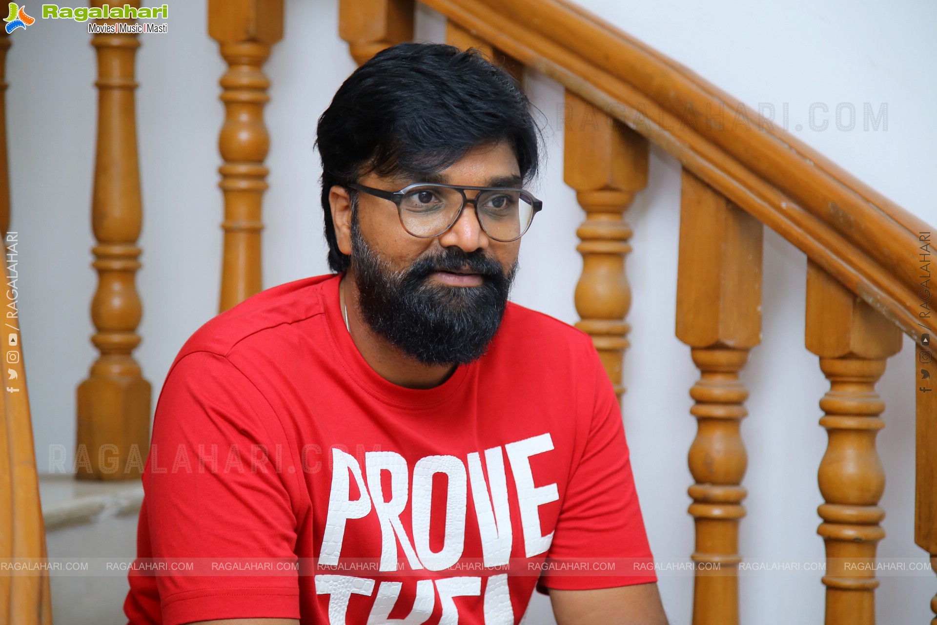 Director Karthik Varma Dandu at Virupaksha Interview, HD Gallery