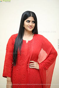 Megha Akash at Ravanasura Pre-Release Event