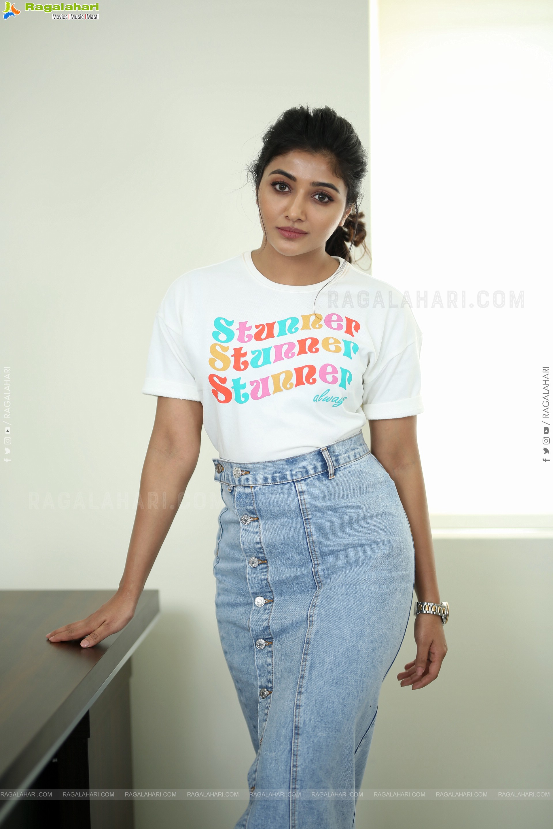 Mirnaa Menon at Ugram Interview, HD Photo Gallery