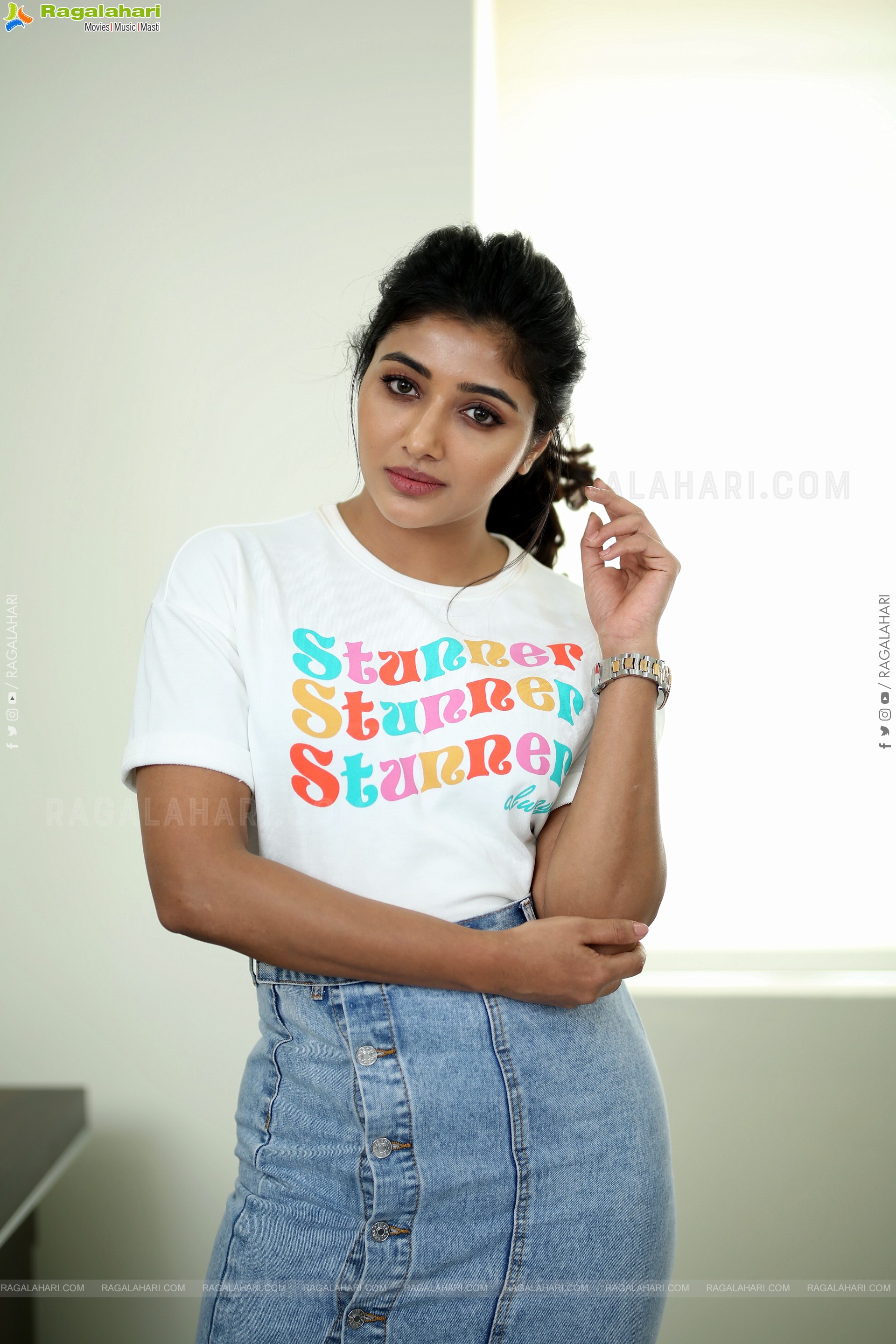 Mirnaa Menon at Ugram Interview, HD Photo Gallery