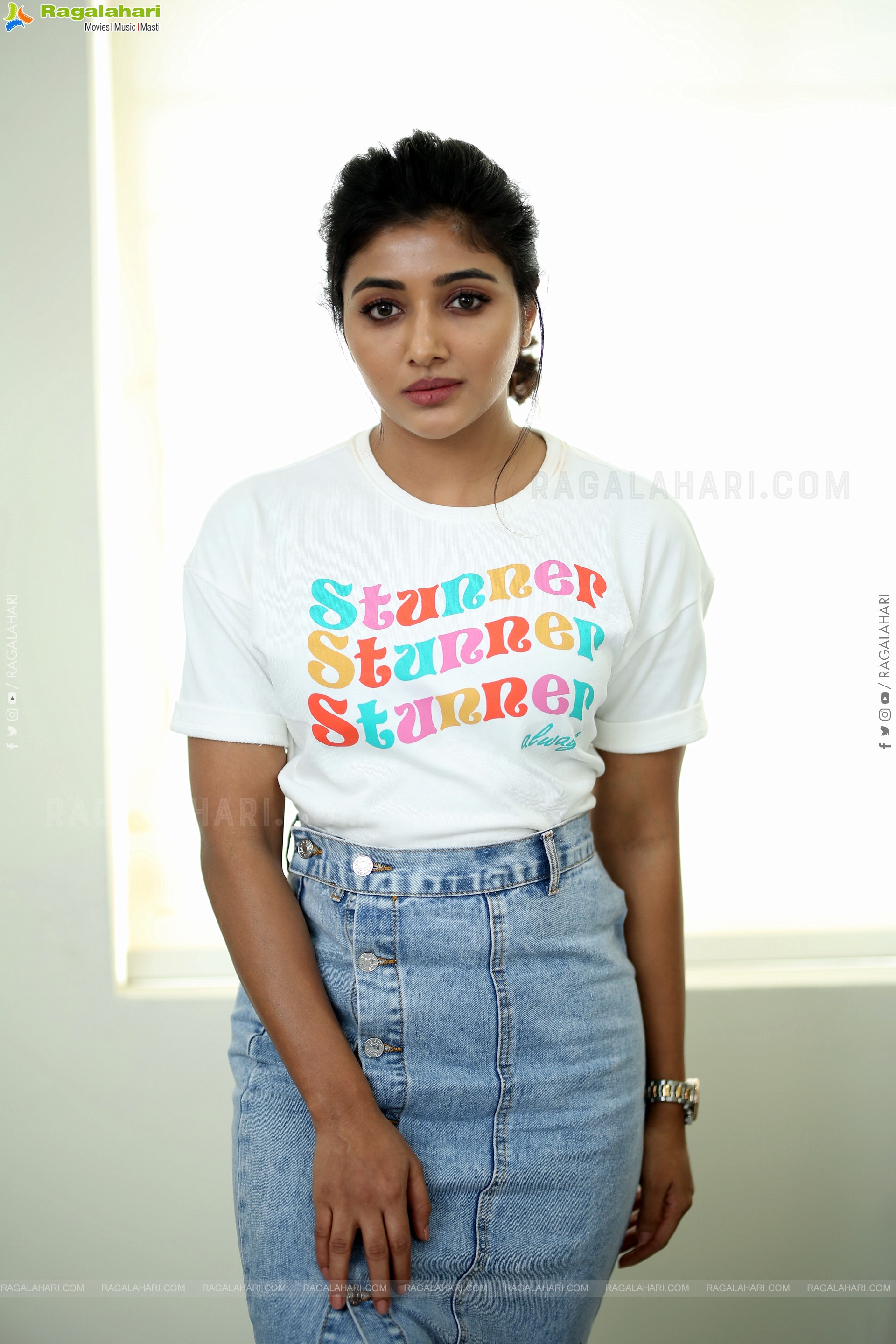 Mirnaa Menon at Ugram Interview, HD Photo Gallery