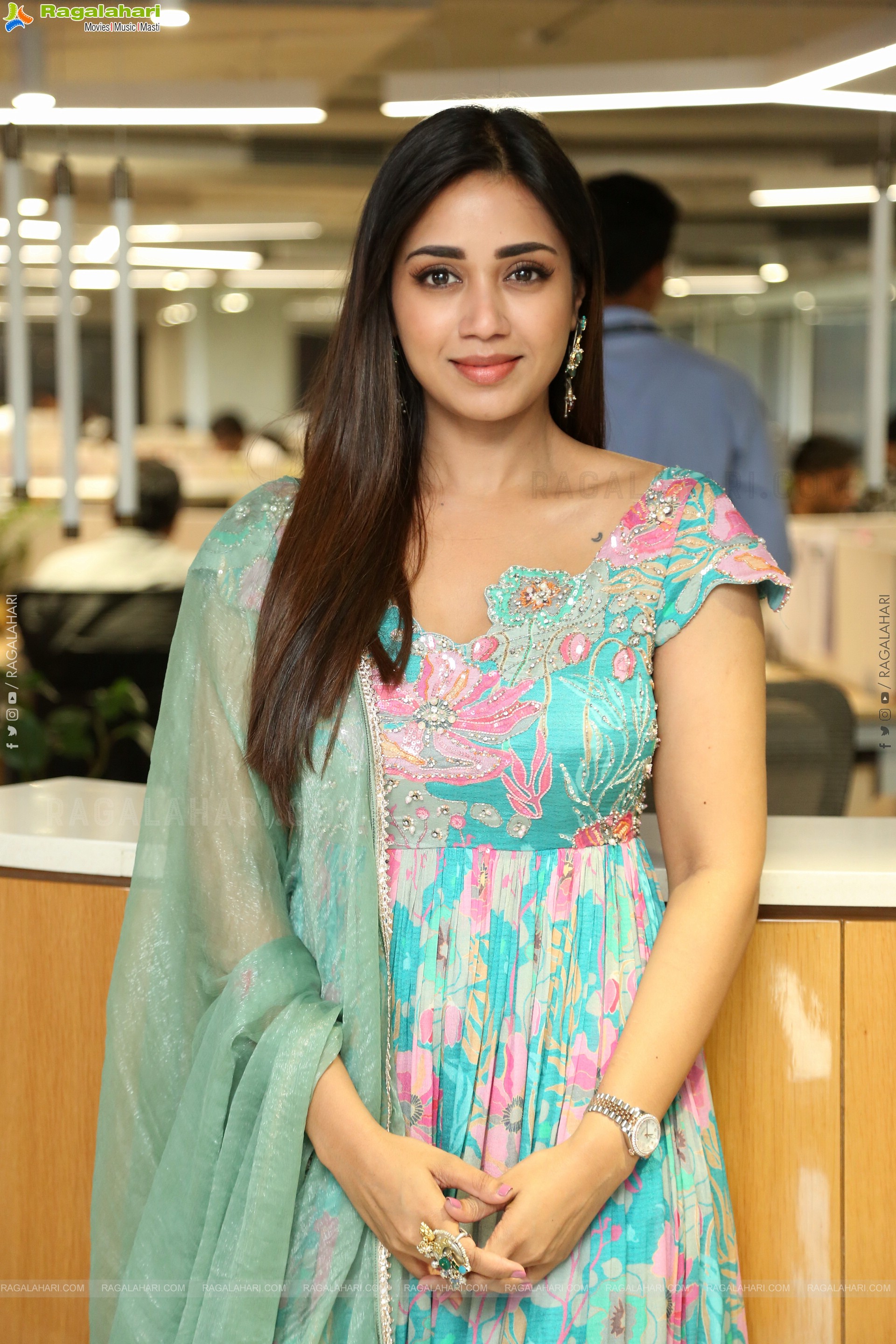 Nivetha Pethuraj at Das Ka Dhamki Press Meet, HD Gallery