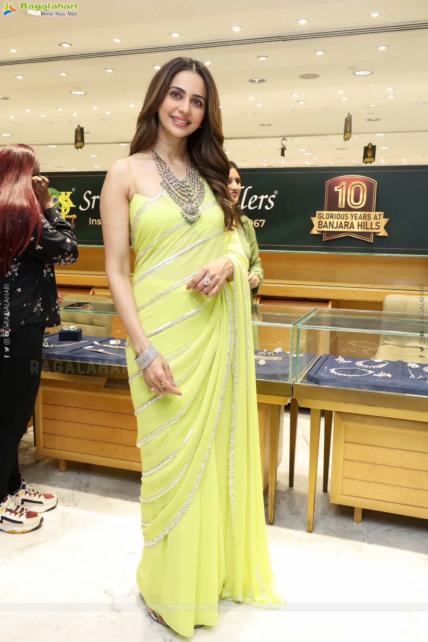 Rakul Preet Singh at Sri Krishna Jewellers, HD Gallery