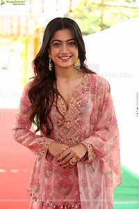 Rashmika Mandanna stills at Rainbow Launch