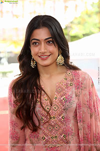 Rashmika Mandanna stills at Rainbow Launch