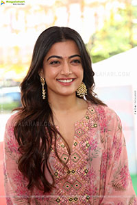 Rashmika Mandanna stills at Rainbow Launch