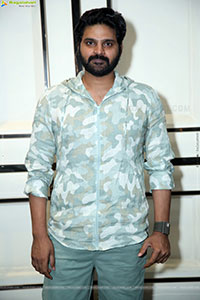 Sree Vishnu stills at Samajavaragamana Teaser Launch