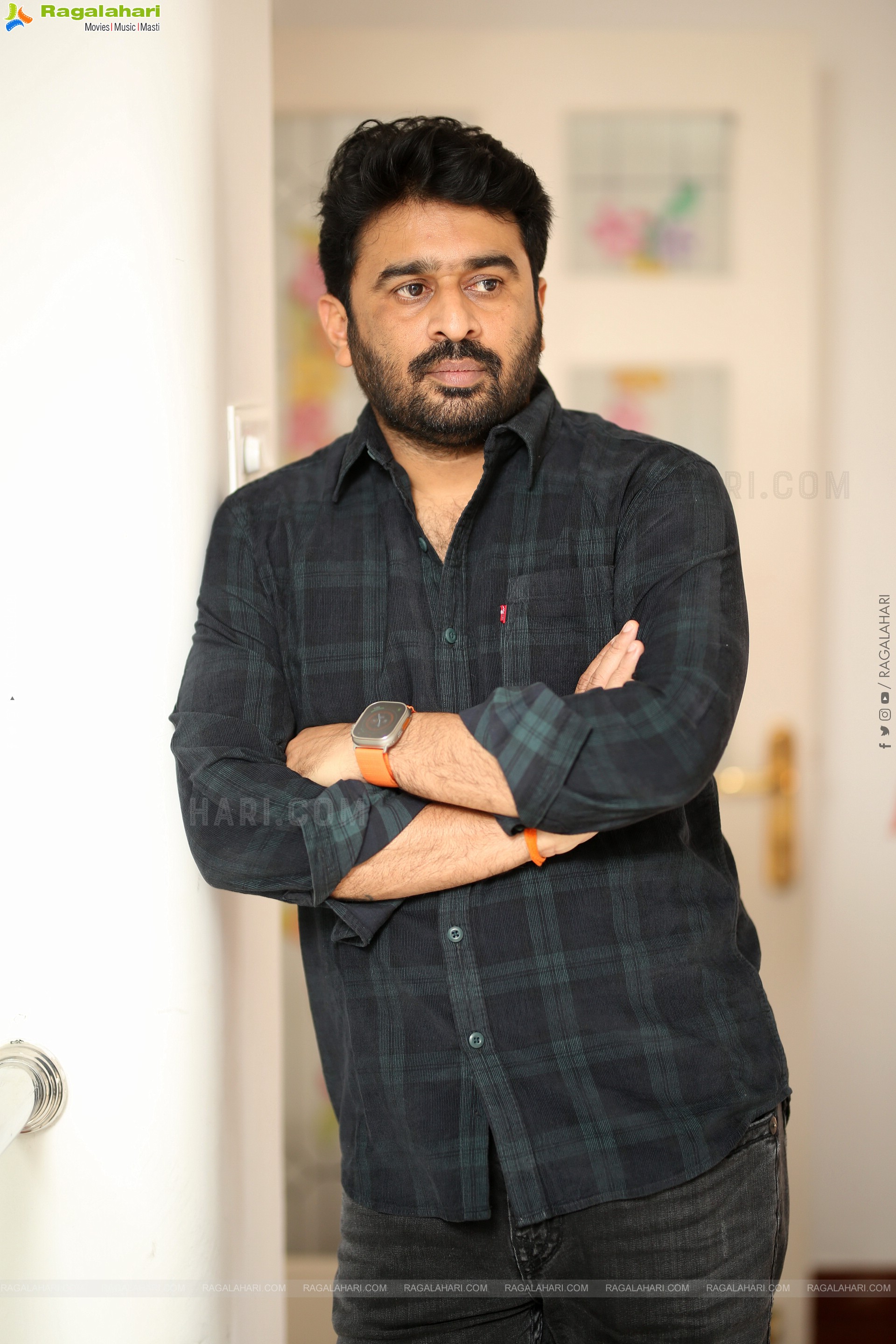 Sudheer Varma at Ravanasura Interview, HD Gallery
