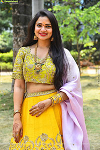 Heroine Ashwini Sree at Miss Janaki Movie Launch, HD Gallery