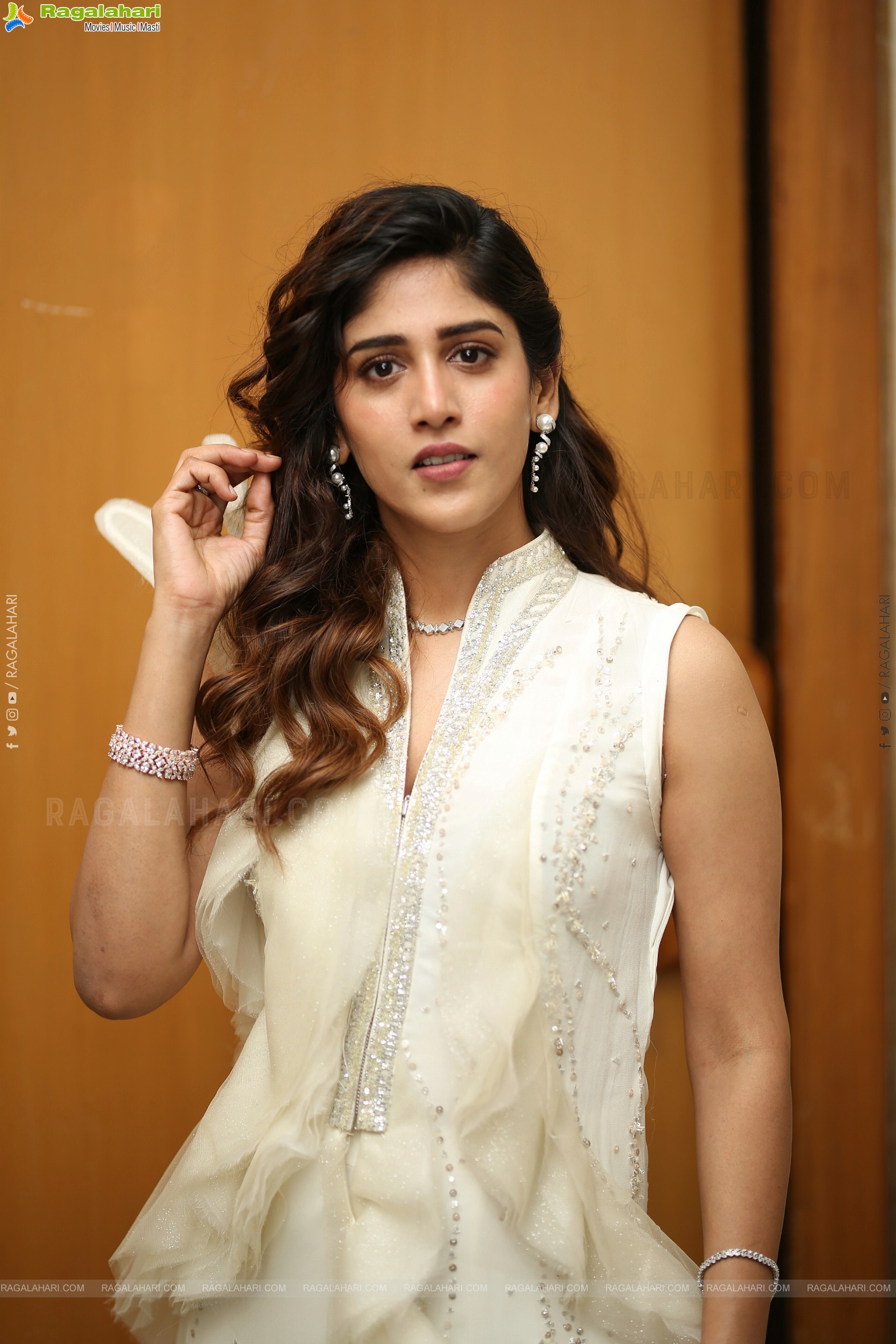 Chandini Chowdary at Music Shop Murthy Movie Teaser Launch, HD Gallery