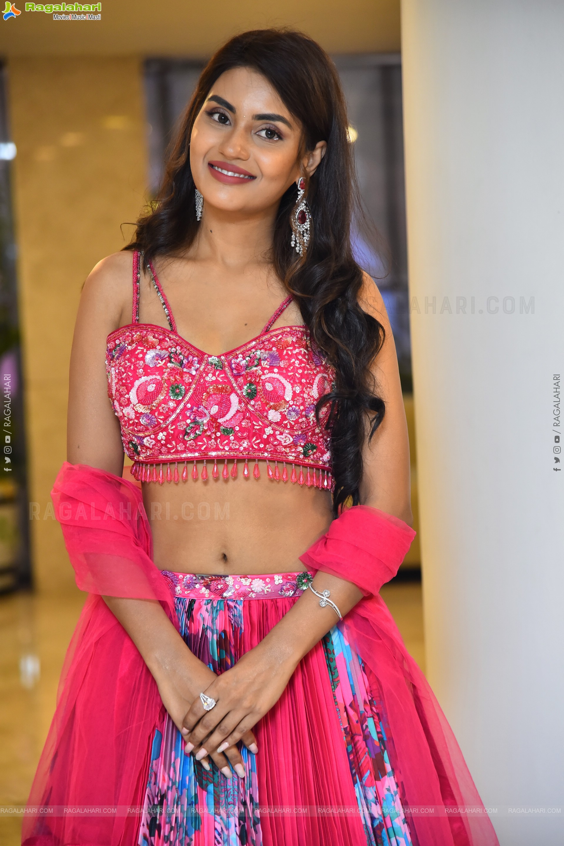 Garima at Seetha Kalyana Vaibhogame Pre Release Event, HD Gallery