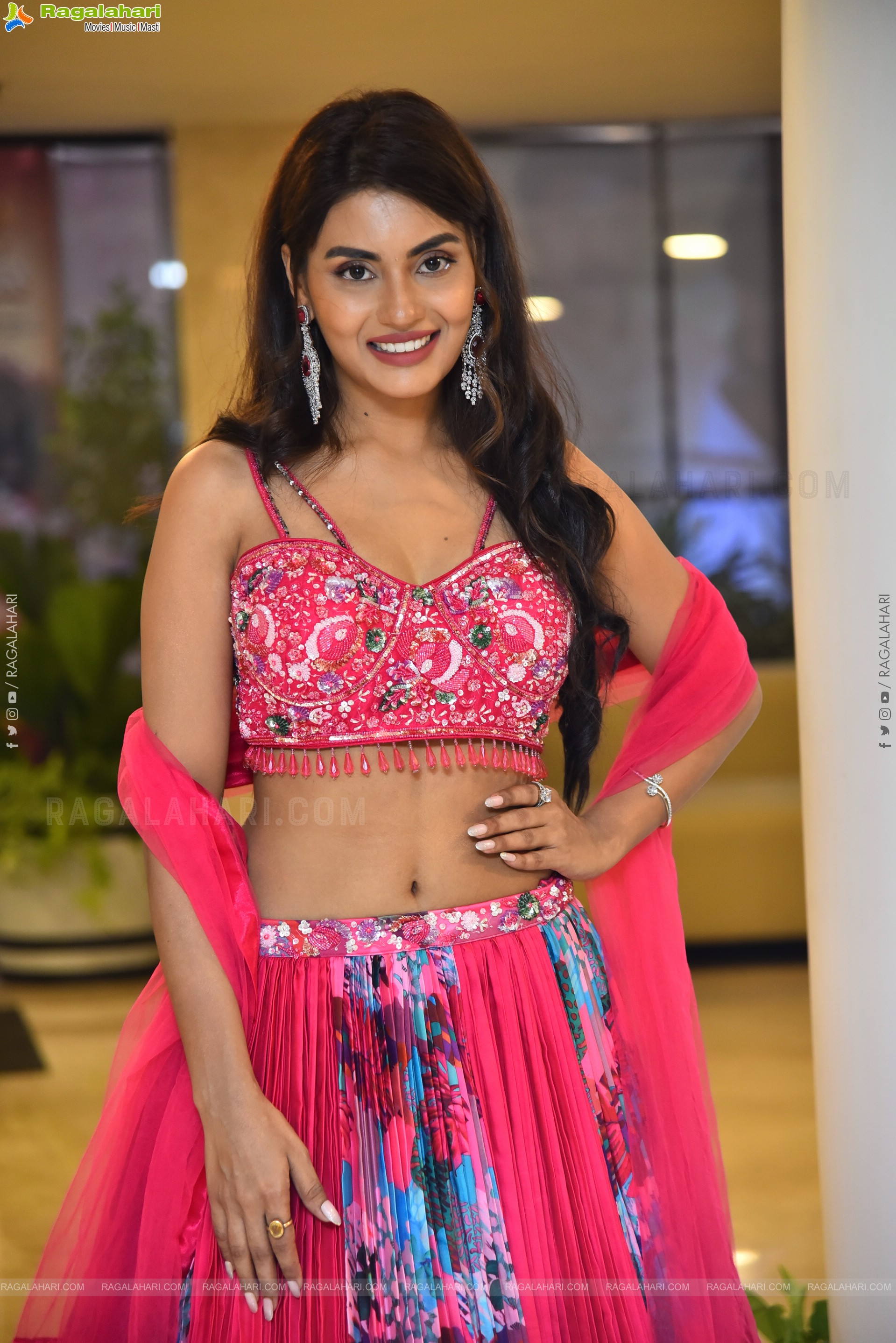 Garima at Seetha Kalyana Vaibhogame Pre Release Event, HD Gallery