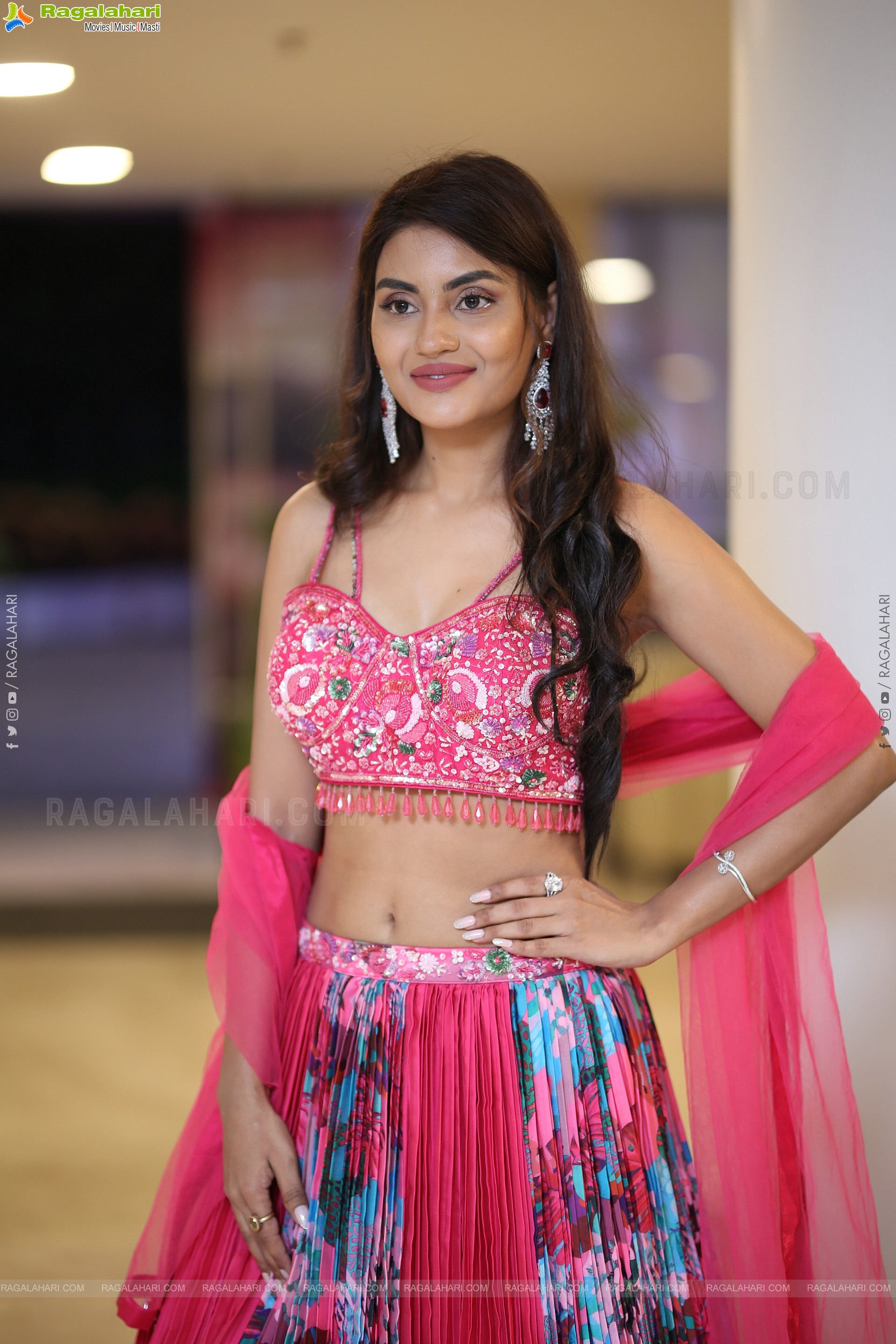 Garima at Seetha Kalyana Vaibhogame Pre Release Event, HD Gallery