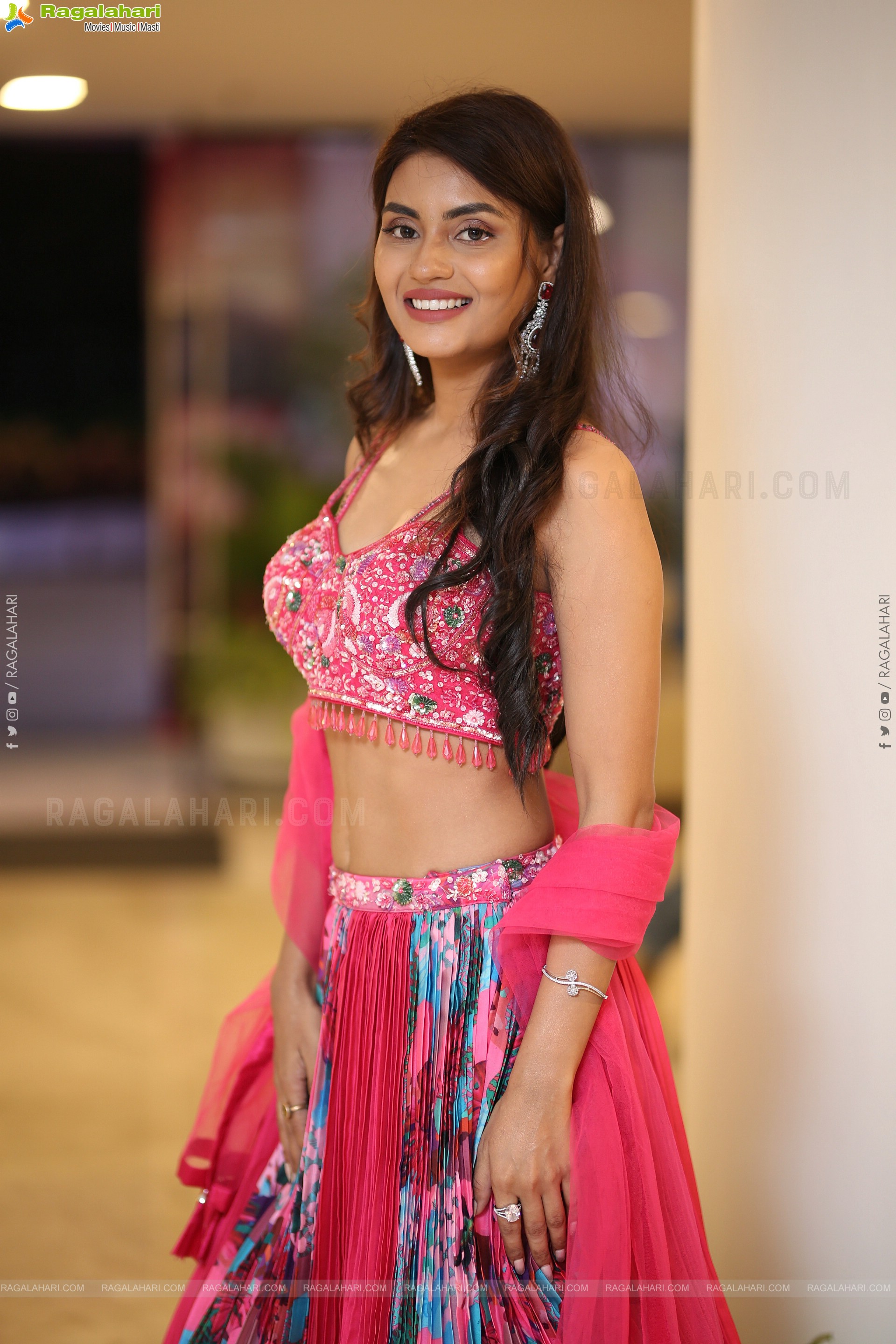 Garima at Seetha Kalyana Vaibhogame Pre Release Event, HD Gallery