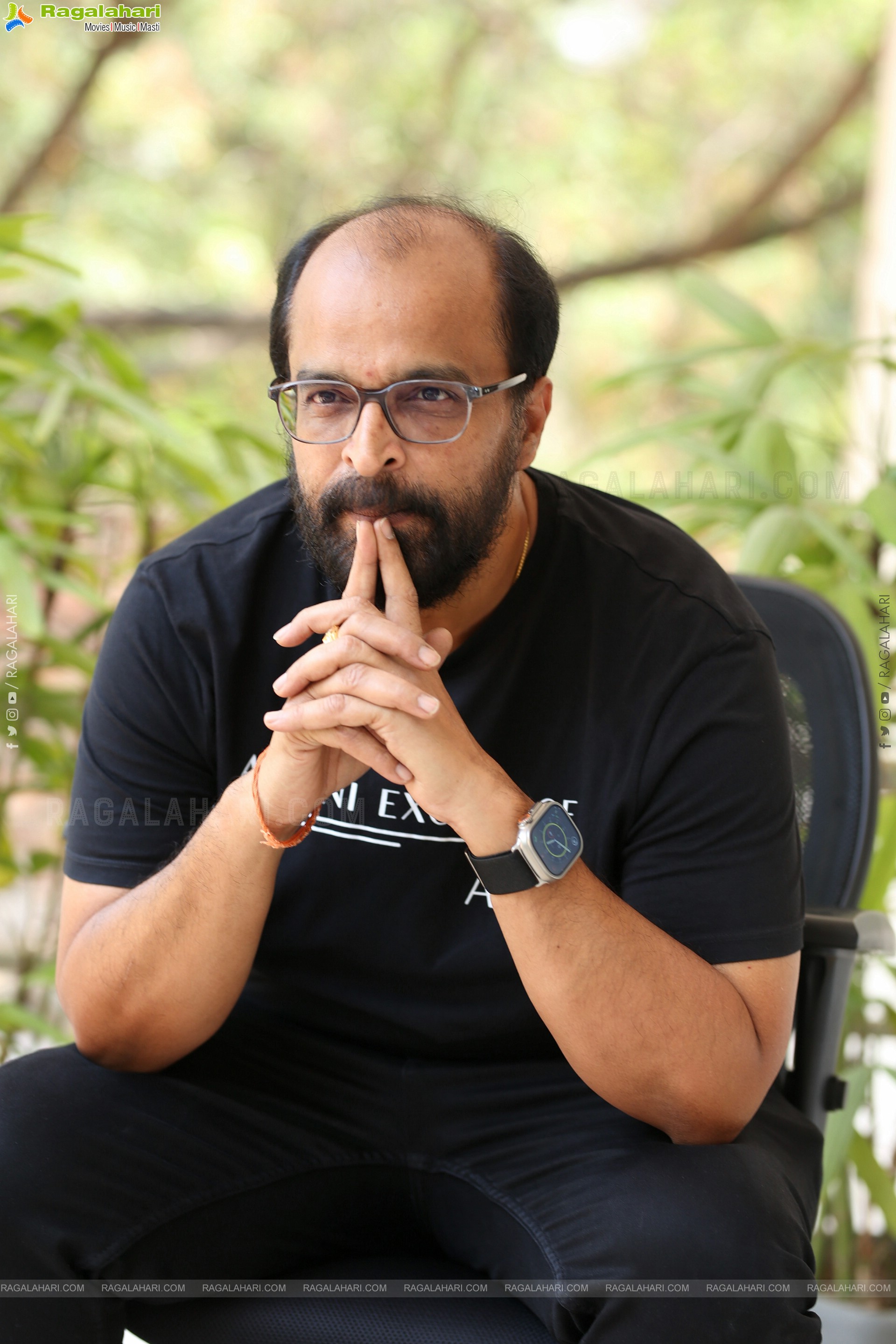 Writer Abburi Ravi at Aa Okkati Adakku Interview, HD Gallery