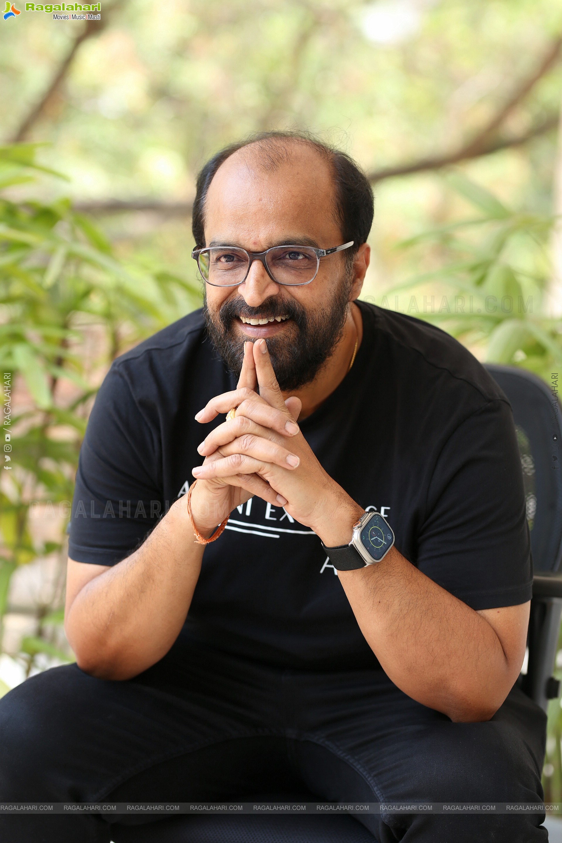 Writer Abburi Ravi at Aa Okkati Adakku Interview, HD Gallery