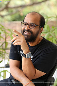 Writer Abburi Ravi at Aa Okkati Adakku Interview, HD Gallery