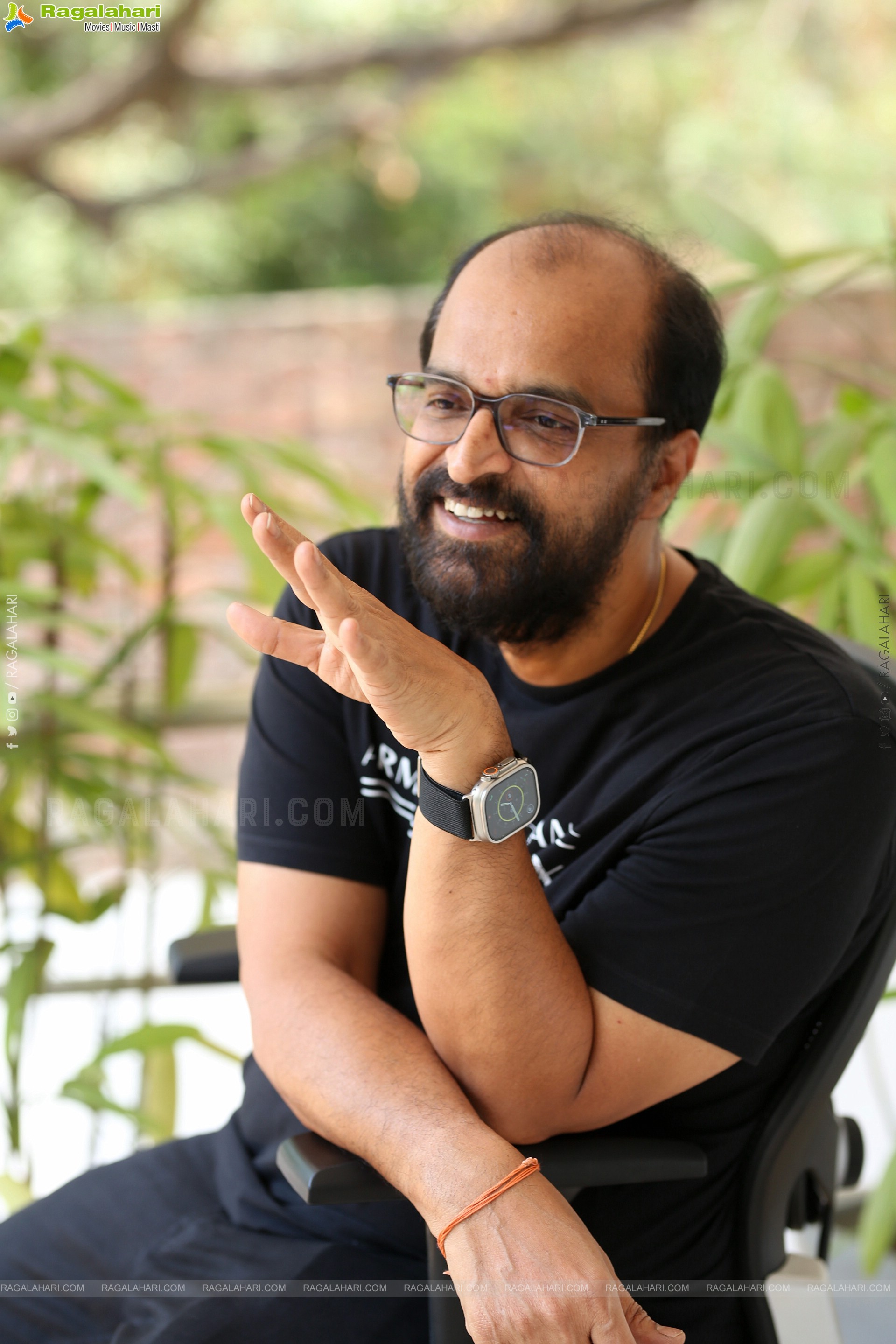 Writer Abburi Ravi at Aa Okkati Adakku Interview, HD Gallery