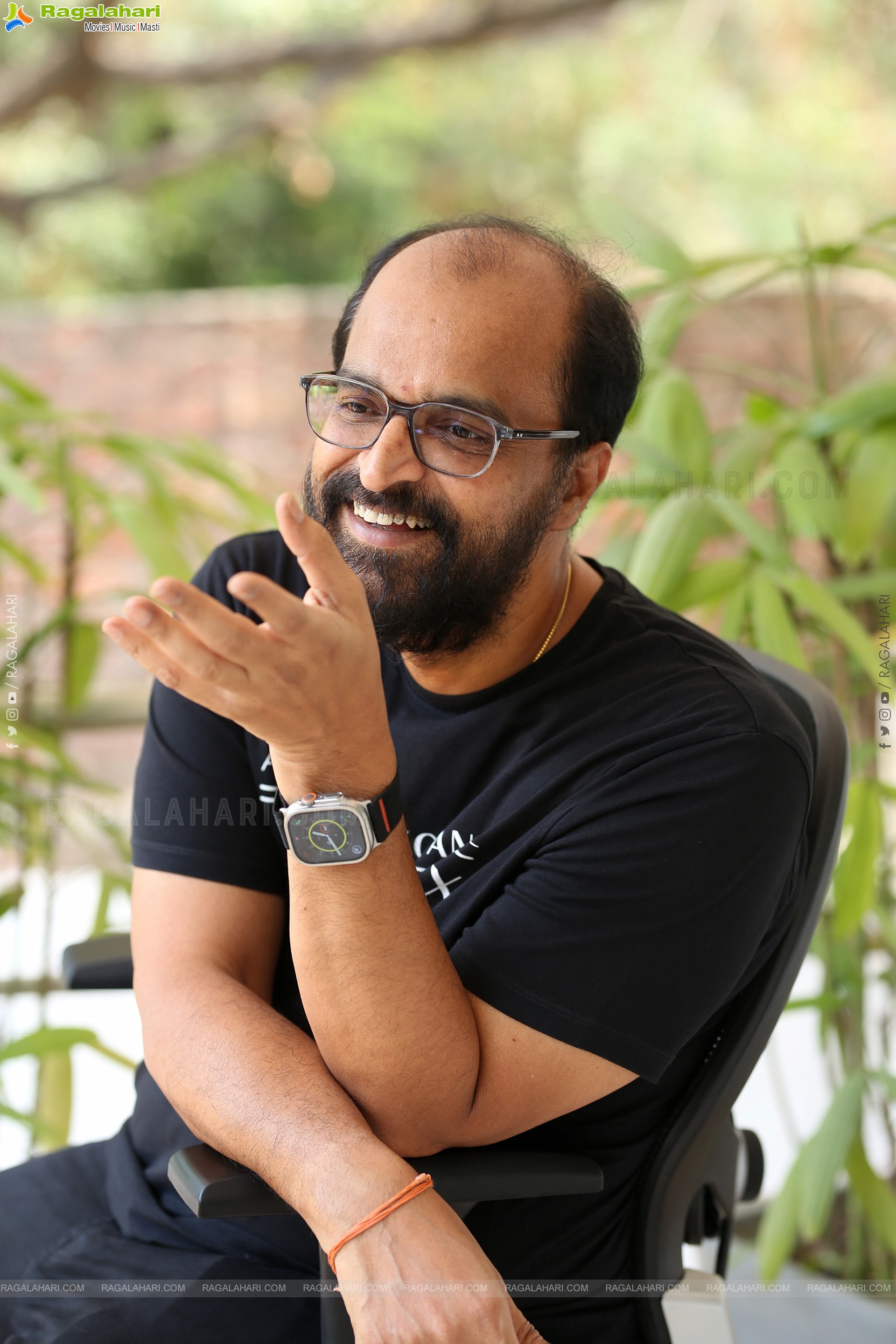 Writer Abburi Ravi at Aa Okkati Adakku Interview, HD Gallery