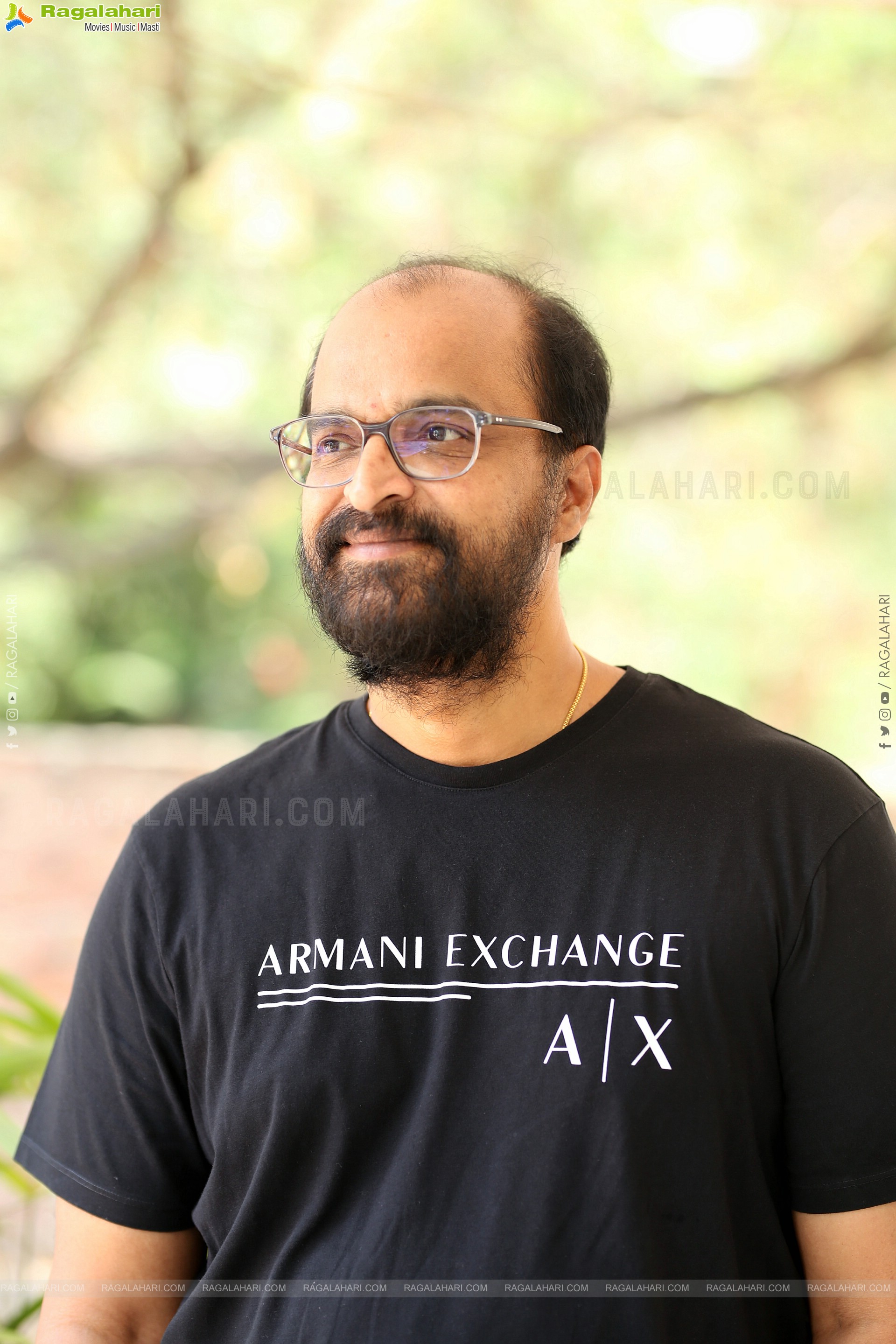 Writer Abburi Ravi at Aa Okkati Adakku Interview, HD Gallery