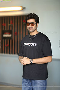 Adivi Sesh at Dacoit Movie Interview, HD Gallery 