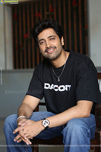 Adivi Sesh at Dacoit Movie Interview, HD Gallery 