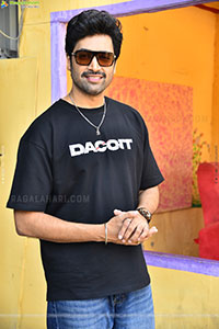 Adivi Sesh at Dacoit Movie Interview, HD Gallery 