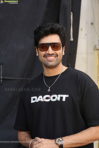 Adivi Sesh at Dacoit Movie Interview, HD Gallery 