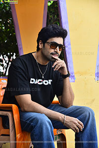 Adivi Sesh at Dacoit Movie Interview, HD Gallery 