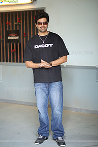 Adivi Sesh at Dacoit Movie Interview, HD Gallery 