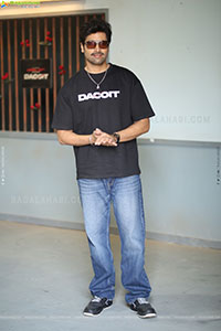 Adivi Sesh at Dacoit Movie Interview, HD Gallery 
