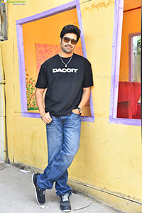 Adivi Sesh at Dacoit Movie Interview, HD Gallery 