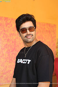 Adivi Sesh at Dacoit Movie Interview, HD Gallery 