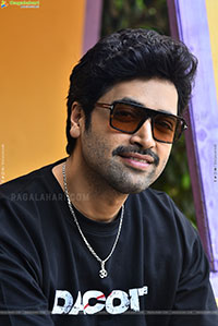 Adivi Sesh at Dacoit Movie Interview, HD Gallery 