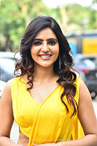 Athulya Ravi stills in Yellow Saree, HD Gallery