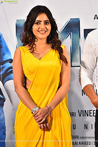 Athulya Ravi stills in Yellow Saree, HD Gallery